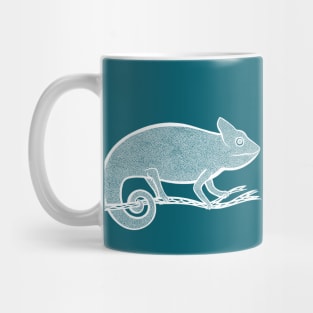 Chameleons in Love - cute and fun reptile design Mug